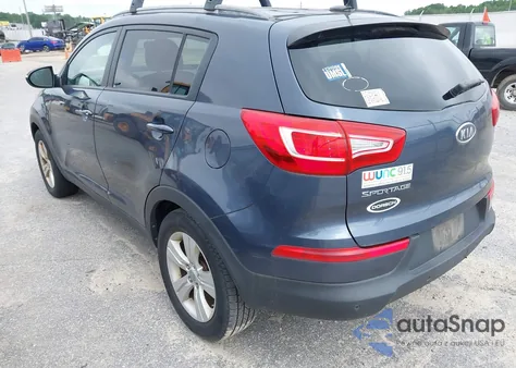 2011 Kia Sportage Lx from USA, damaged, VIN KNDPB3A26B7090825